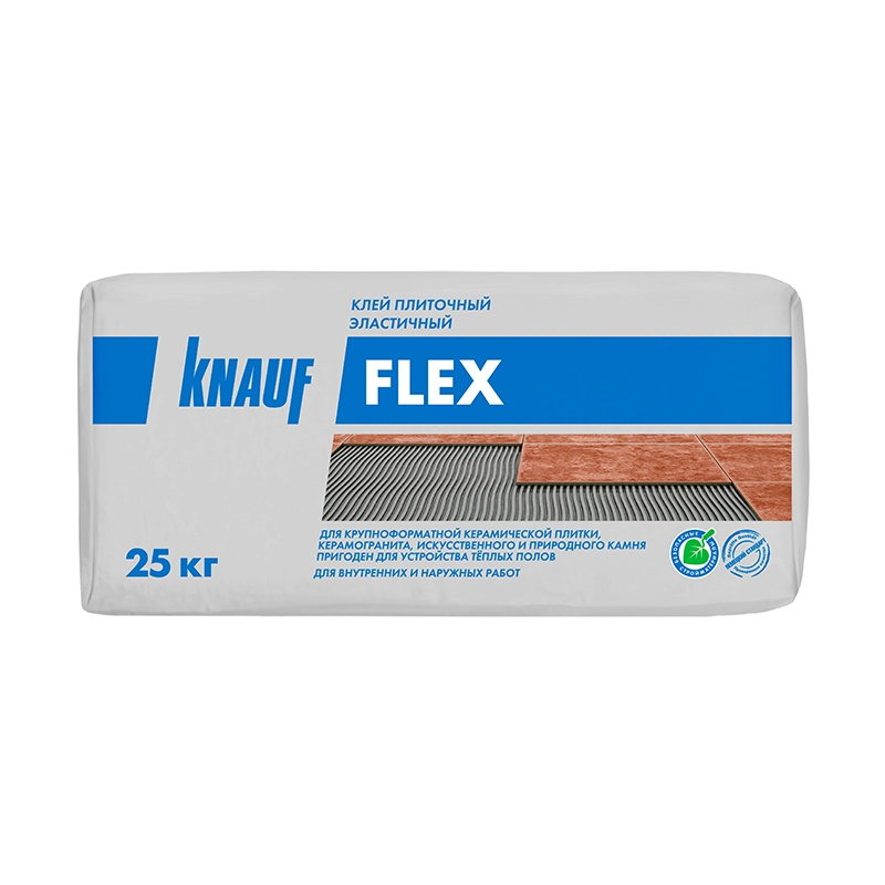 Клей для плитки KNAUF Флекс С2S1 (25 кг) /48