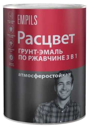 Грунт эмаль по ржавчине 3 в 1 Расцвет Белый (1,9 кг) /6