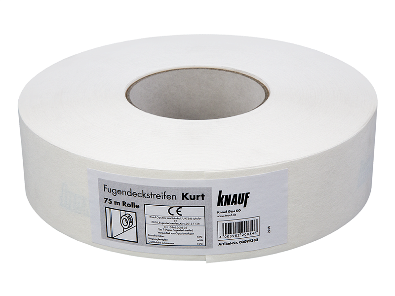 Лента бумажная для швов Курт 75м KNAUF