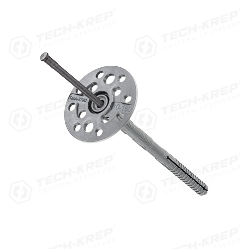 Дюбель для изоляции 10х160 с пластиковым гвоздем IZO(50шт)