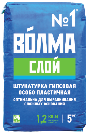 Штукатурка ВОЛМА Слой (5 кг) /240