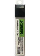 Лезвия запасные 18 мм 10шт Jober