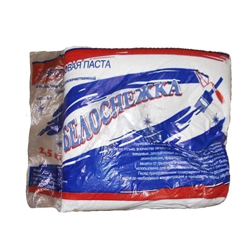 Паста известковая Белоснежка (2,5кг) упак/5шт