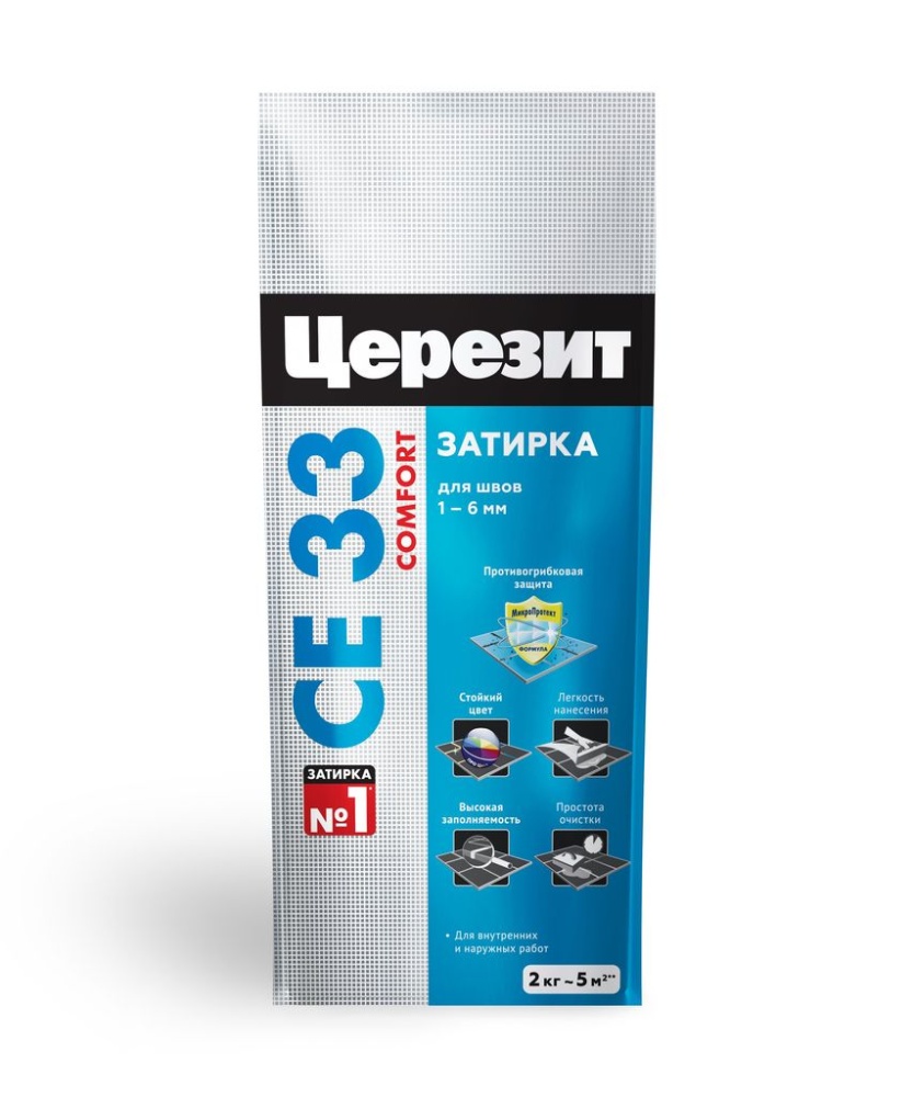 Затирка ЦЕРЕЗИТ CE 33 Comfort - Крокус 79 (2 кг) /12