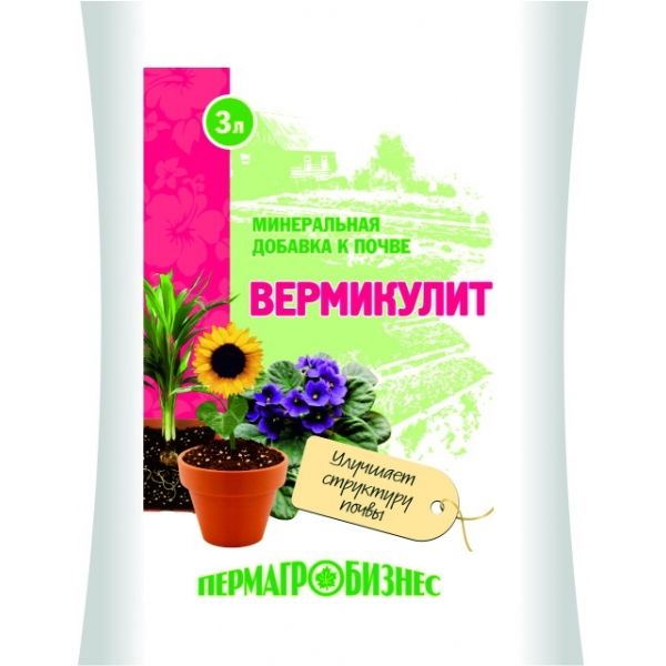 Вермикулит 3л