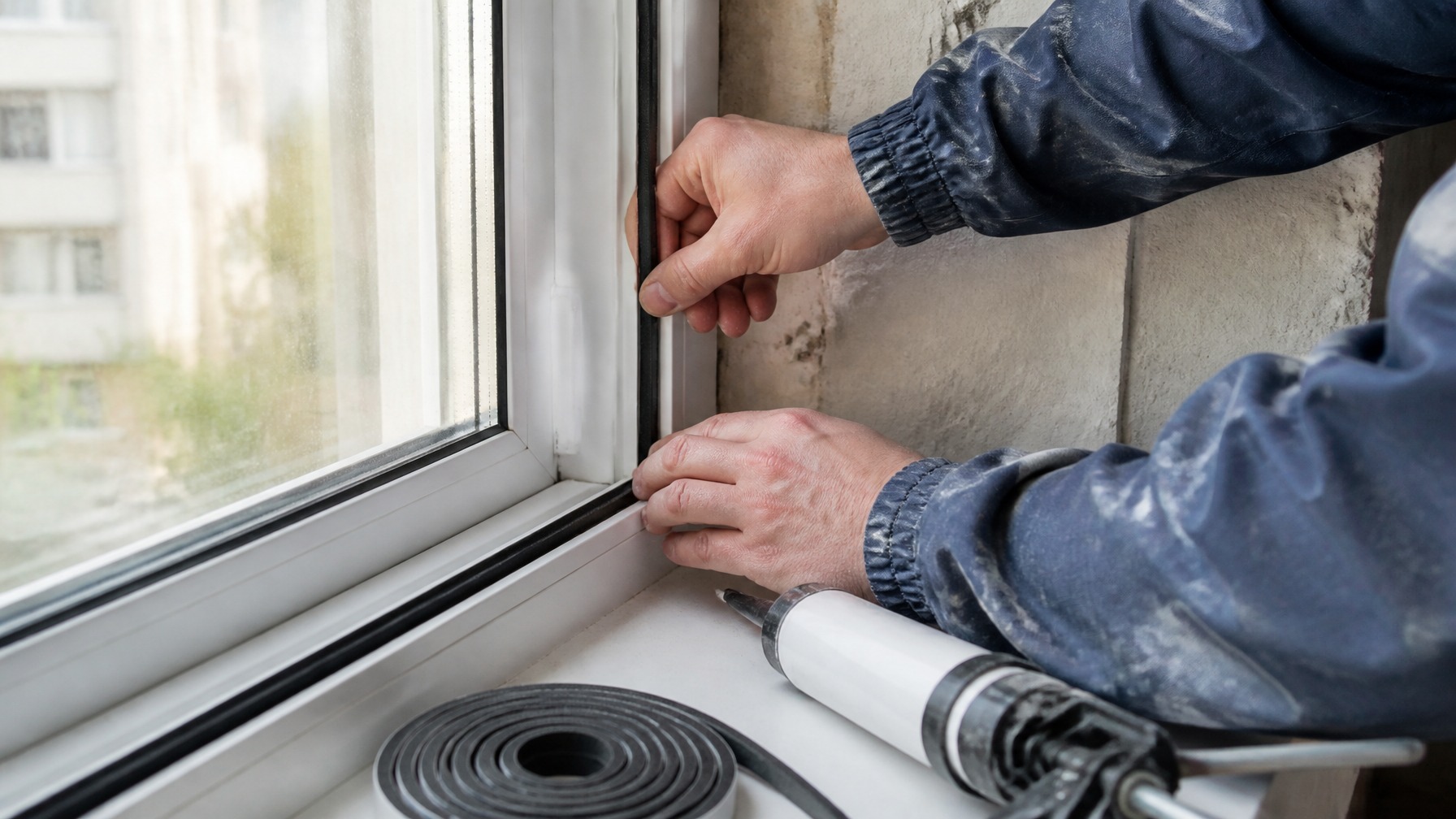 Утепление окон и дверей на зиму в Челябинске: материалы и методы для морозов −30 °C