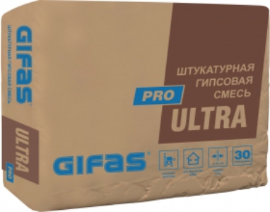 Штукатурка GIFAS ULTRA PRO (30 кг) /40 б/н