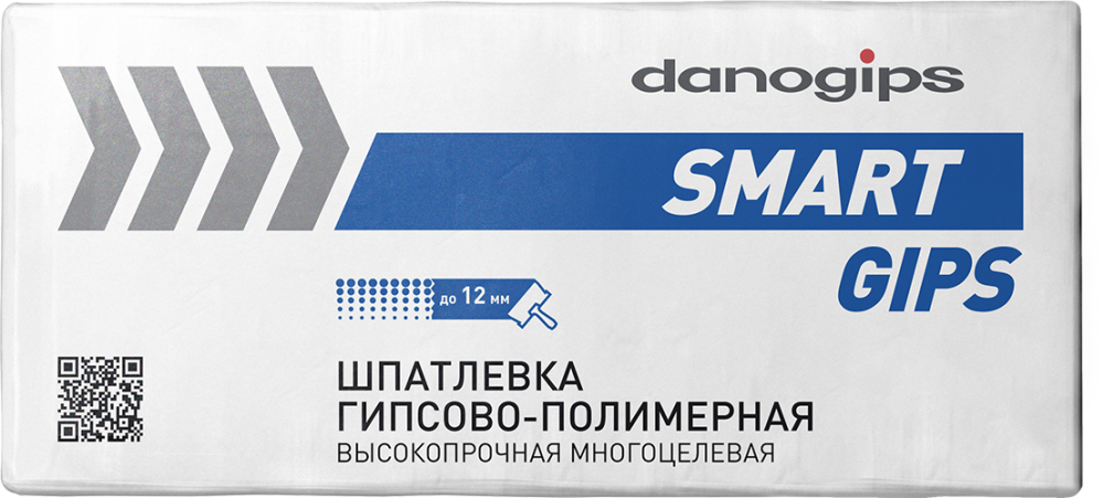 Шпатлевка Danogips SmartGips гипсо-полимерная (4 кг) /54