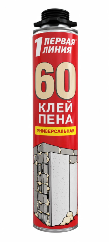 КЛЕЙ-ПЕНА RETAIL_Первая линия профессиональная (0,900кг) /12