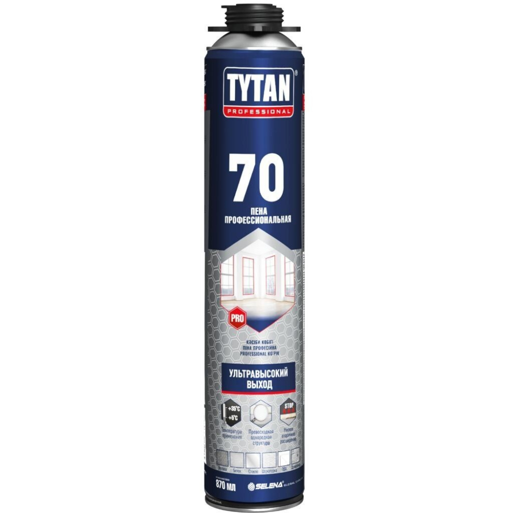 Пена монтажная профессиональная Tytan 70 /12