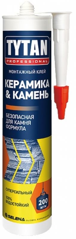 Клей монтажный Tytan Professional Керамика и камень (0,310 л)
