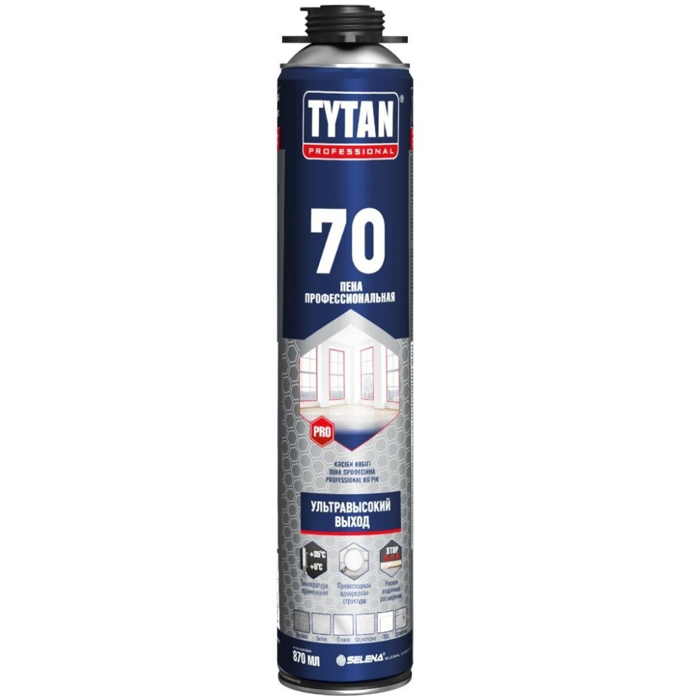 Пена монтажная профессиональная Tytan 70 зимняя /12