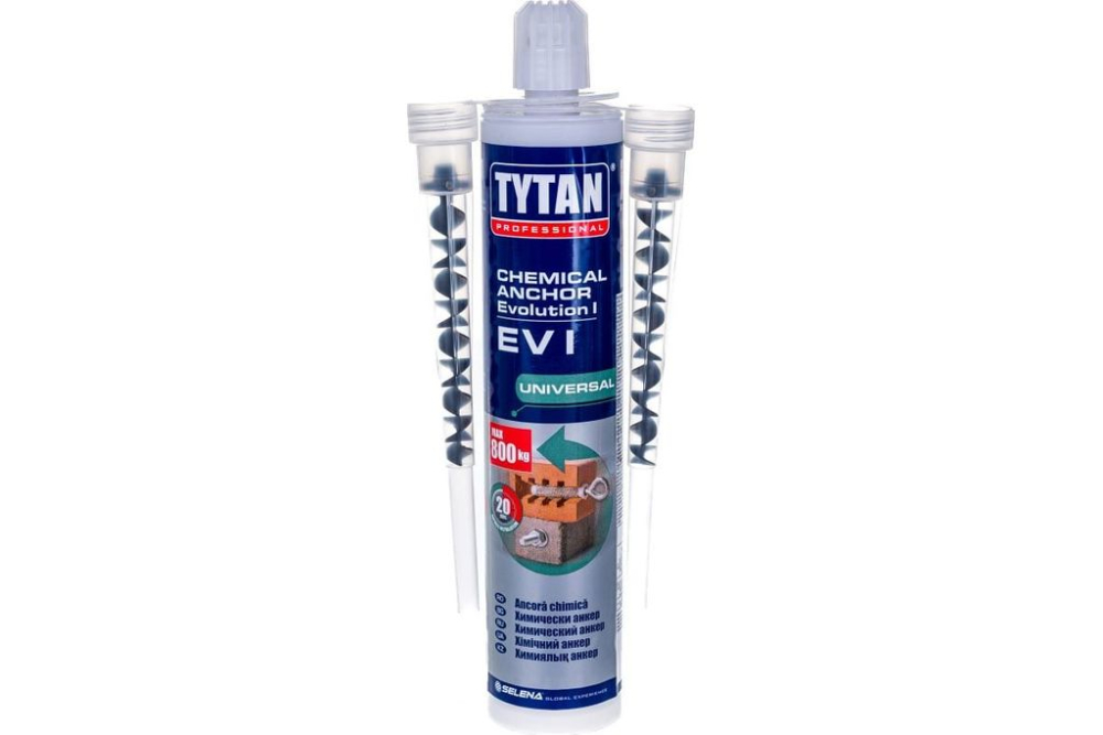 Анкер химический Tytan Professional двухкомпонентный (компоненты А+B) 300мл/12