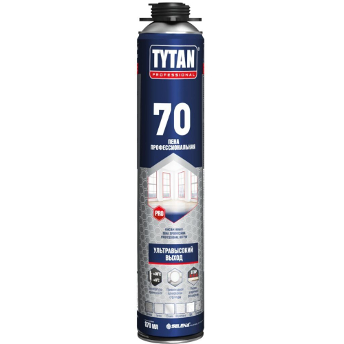Пена монтажная профессиональная Tytan 70 зимняя /12