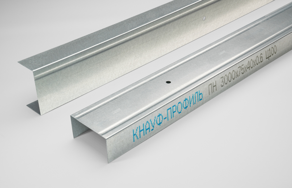 Профиль направляющий ПН-4 75х40х3000мм KNAUF (8/120)