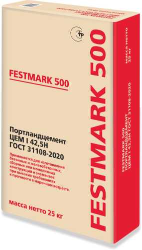 Цемент SLK Cement М-500 ЦЕМ I 42,5Н (25 кг) /56 Сухой Лог