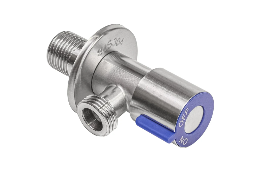 Кран угловой керамическая кран-букса RM 1/2"х3/4 SUS304 (60) ATS-1234