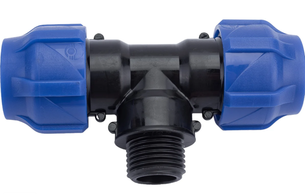 Тройник ПНД компр перех с н/р 32-3/4"-32 Valfex