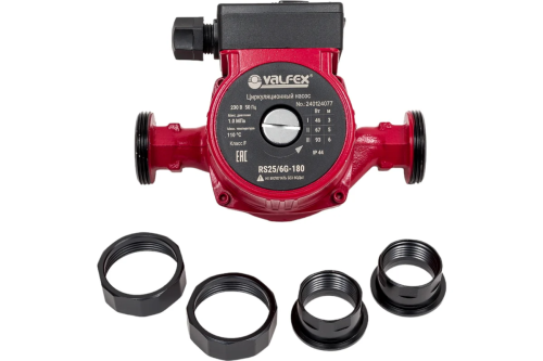 Насос циркуляционный VCP 25-60G 180мм с гайками Valfex