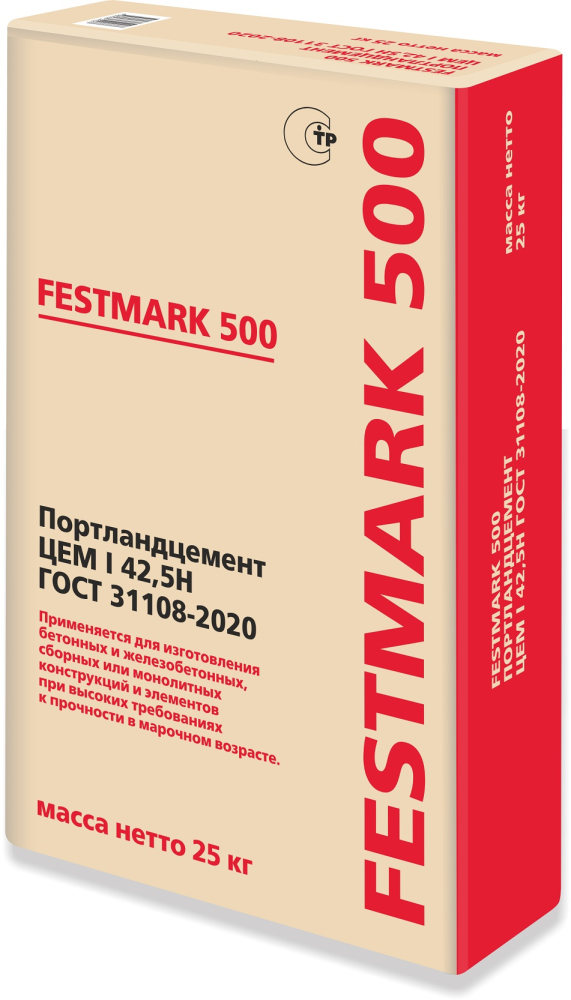 Цемент SLK Cement М-500 ЦЕМ I 42,5Н (25 кг) /56 Сухой Лог