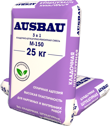 Кладочная смесь AUSBAU М-150 Зимняя (25 кг) /48