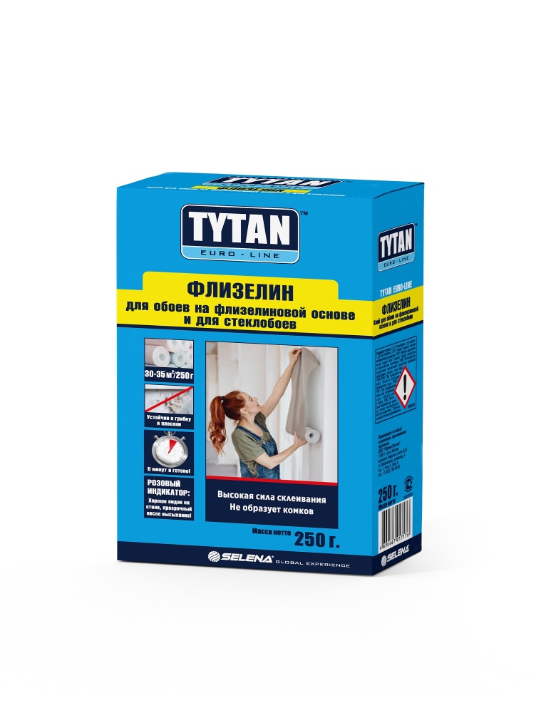 Клей обойный Tytan Euro-Line для стеклообоев и флизелиновых обоев (5 кг)/5