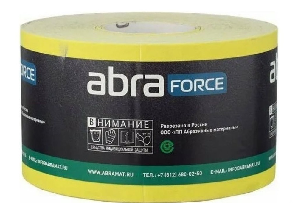 Шкурка шлифовальная на бумажной основе Р60 115мм х 4м Abraforce