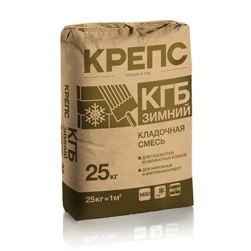 Клей для блоков КРЕПС КГБ зимний (25 кг) /56