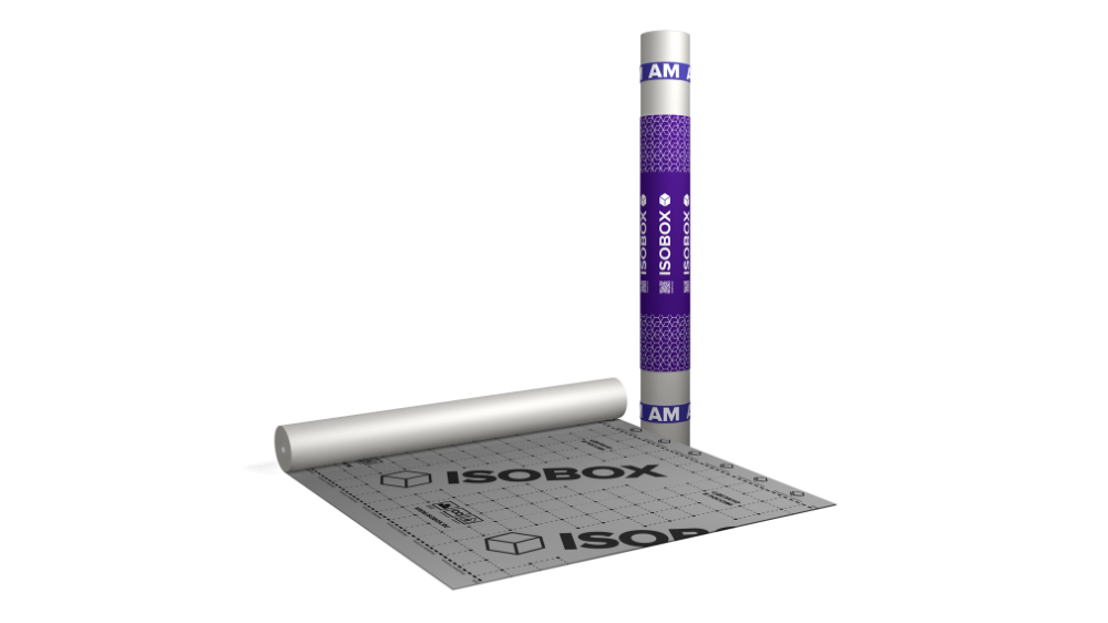 Гидро-ветрозащитная диффузионная мембрана ISOBOX АМ (75м2)